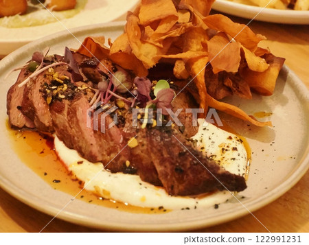 海帶聖雷莫肉類菜餚,維多利亞州,澳大利亞 海帶聖雷莫肉類菜餚,維多利亞州,澳大利亞 122991231