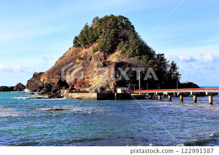白山島 由良海灘、白浪 白山島 由良海灘、白浪 122991387