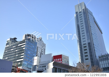 Shibuya, Tokyo cityscape Shibuya, Tokyo cityscape 122991808