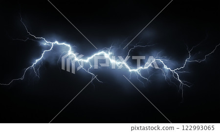 雷電背景 122993065