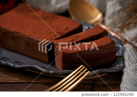Chocolate terrine – a rich and elegant Valentine's Day treat Chocolate terrine – a rich and elegant Valentine's Day treat 122993290