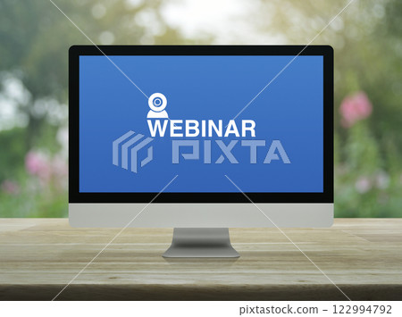 Business seminar online concept 122994792