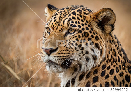 close up of a big leopard 122994932