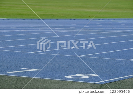 Kameoka City athletics stadium track 122995466