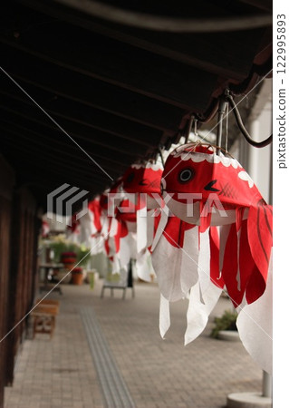 "Goldfish Lanterns" Yanai City White Wall Townscape Sightseeing in Yamaguchi Prefecture 122995893