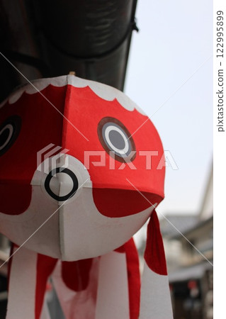 "Goldfish Lanterns" Yanai City White Wall Townscape Sightseeing in Yamaguchi Prefecture 122995899