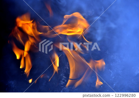 Flame Fire Flame 122996280