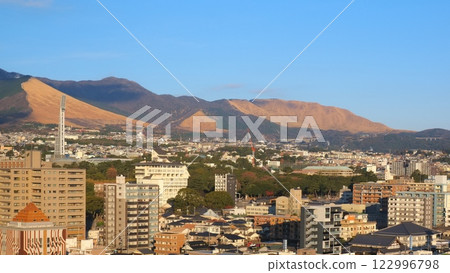 Beppu city (morning) Global Tower direction 1 Beppu city (morning) Global Tower direction 1 122996798