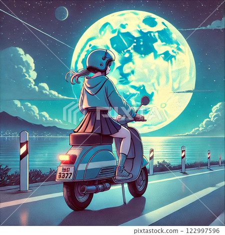 Be careful when driving at night 122997596