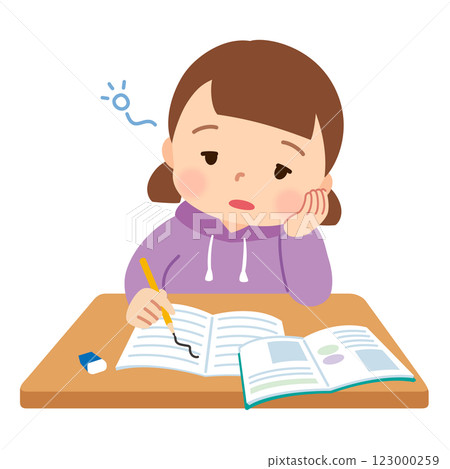 Children who cannot concentrate on their studies Developmental disorders 123000259