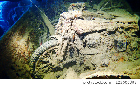 S.S. Thistlegorm cargo ship wreck, Red Sea S.S. Thistlegorm cargo ship wreck, Red Sea 123000395