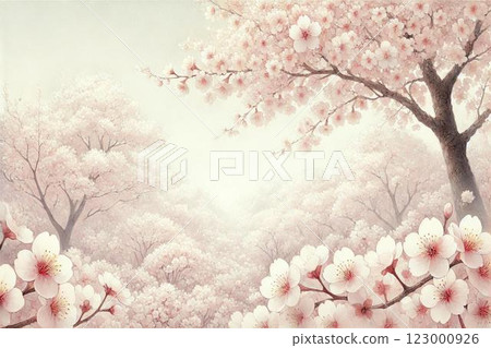 櫻花盛開 123000926