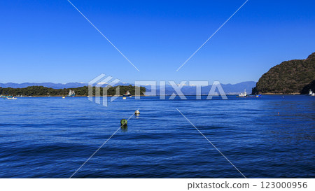 Scenery of Toda fishing port 123000956