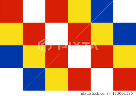 Flag of Antwerp Province (Kingdom of Belgium, Flanders Region) Central Brabant Flag of Antwerp Province (Kingdom of Belgium, Flanders Region) Central Brabant 123001150