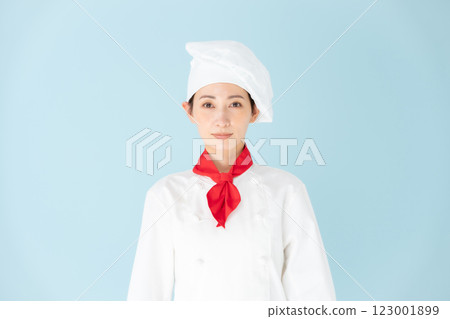 女廚師廚師外套 123001899