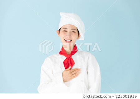 女廚師廚師服留給我們 123001919