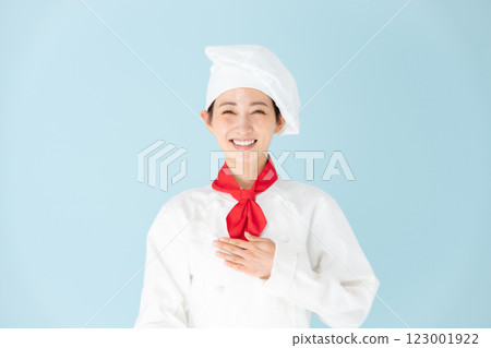 女廚師廚師服留給我們 123001922