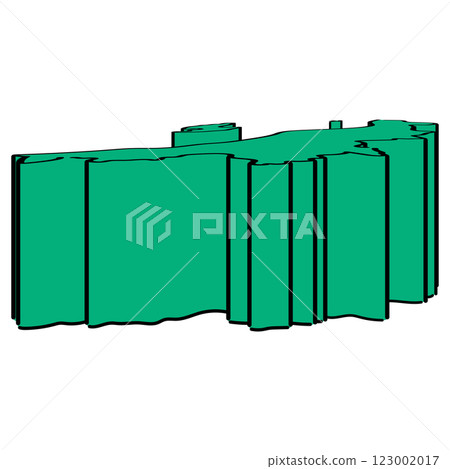 Niigata prefecture_isometric illustration_01 Niigata prefecture_isometric illustration_01 123002017