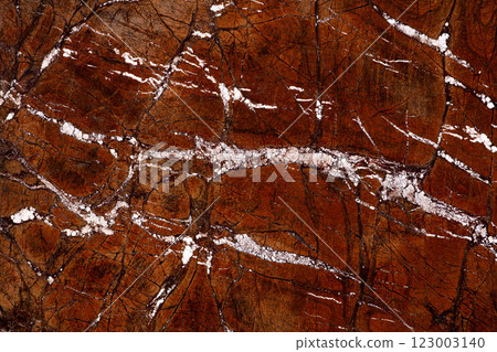 Modern White Fire Gold - marble background, texture in elegant brown tone for your stylish interior. 123003140