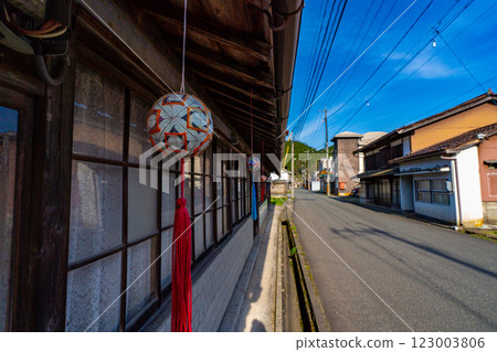 手鞠大道、出雲大道 舊三貫宿 春季大道風景 2 岡山縣真庭市 123003806
