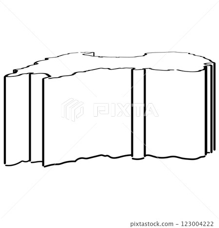 Toyama prefecture_isometric illustration_02 123004222