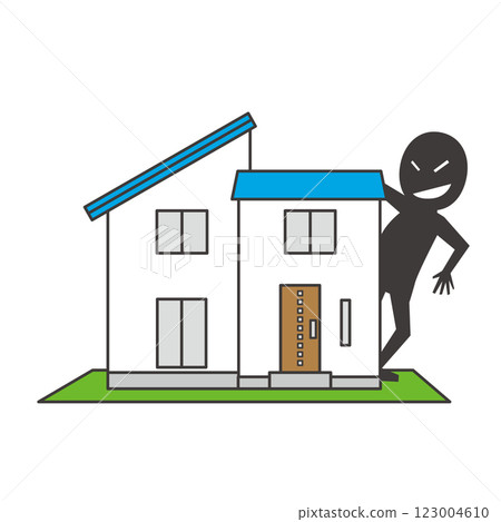 Burglars targeting homes Burglars targeting homes 123004610
