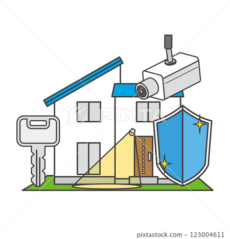 住宅犯罪預防插圖 123004611