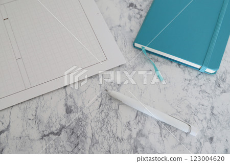 Document paper and pen Document paper and pen 123004620