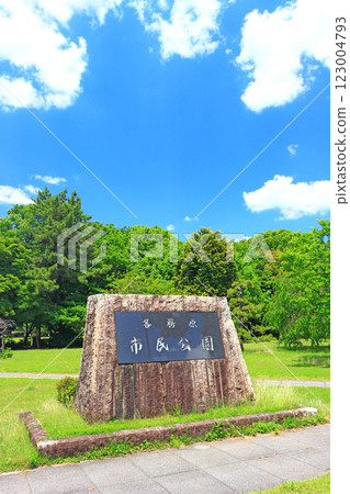 岐阜縣各務原市各務原市民公園風景 123004793