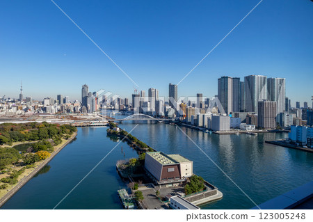 從 Waters Takeshiba 望向勝壑，這裡有萬豪豪華酒店 Mesm Tokyo 123005248