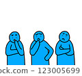 Troubled humanoids 123005699