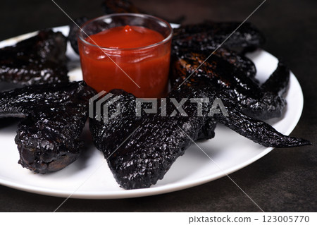 Bat wings (chicken wings) Bat wings (chicken wings) 123005770