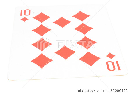 card gambling isolated on white background card gambling isolated on white background 123006121