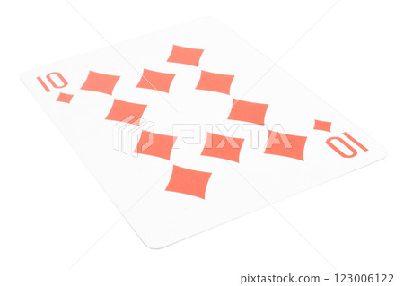 card gambling isolated on white background 123006122