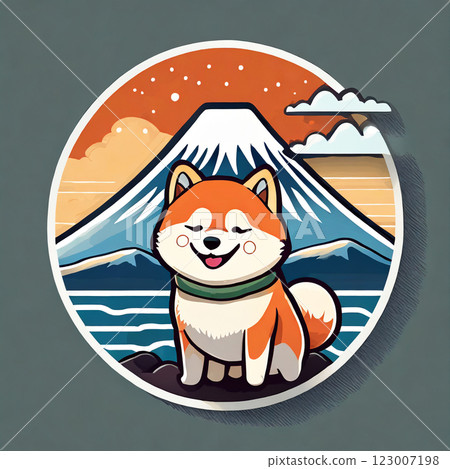 Cute Dog: Mt. Fuji Shonan Shiba Inu 123007198