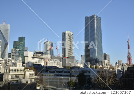東京六本木的街道 123007307