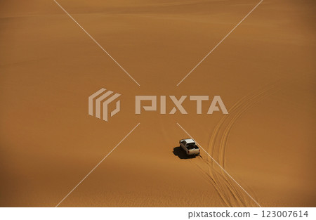 Riding outdoors. Car in the deserts of Africa, Namibia Riding outdoors. Car in the deserts of Africa, Namibia 123007614