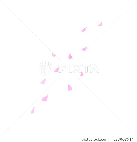 Pink flower storm 123008514