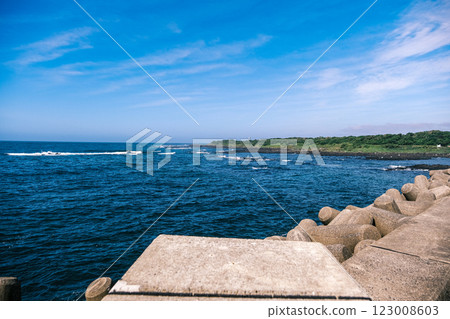 [#Goto Islands] Fukue Island's breakwater 123008603