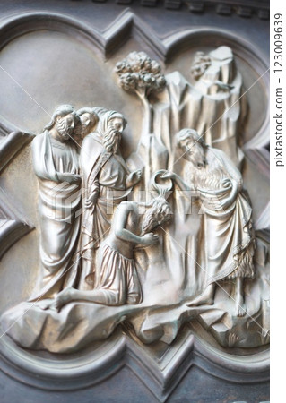 San Giovanni Baptistery: Door to Heaven San Giovanni Baptistery: Door to Heaven 123009639