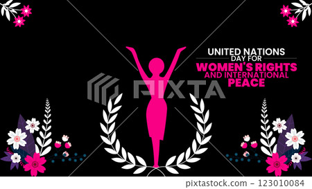 Global Peace and Womens Equality,  United Nations Day, united nations day for women's rights and international peace 123010084