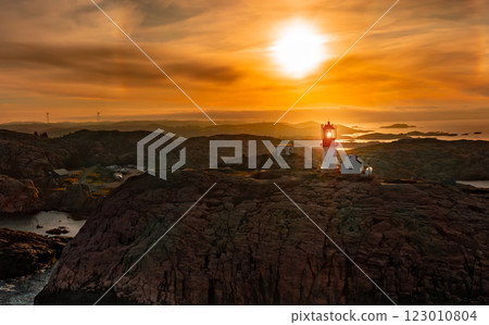 Lindesnes Fyr Lighthouse, Beautiful Nature Norway natural landscape Lindesnes Fyr Lighthouse, Beautiful Nature Norway natural landscape 123010804