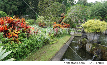 Water Palace Tirta Ganga in Bali Island, Indonesia Water Palace Tirta Ganga in Bali Island, Indonesia 123012001