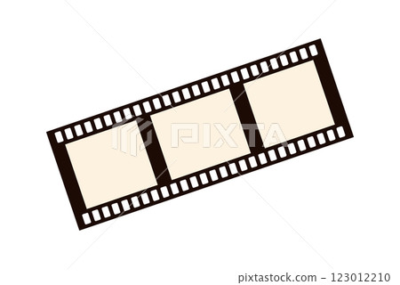 Classic filmstrip roll illustration 123012210