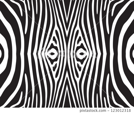 Seamless pattern of zebra skin on a white background Seamless pattern of zebra skin on a white background 123012318