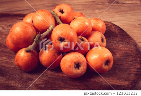 fresh fruit medlar,loquat,shesek, lokva, Georgia, 123013212
