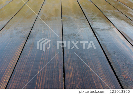 Old wooden background. Vintage texture. Dark wooden boards. Vintage pattern. Creative background 123013560