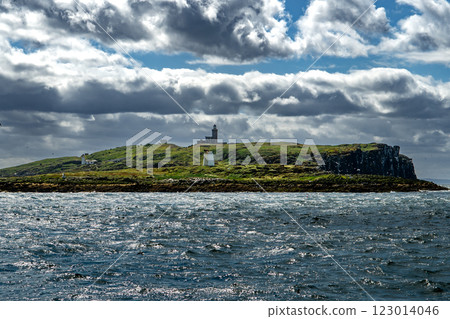 Seabird Nature Reserve Isle Of May In The Firth Of Forth In The Atlantic Ocean Near Anstruther In Scotland 123014046
