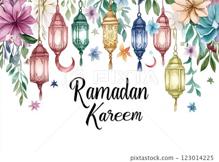 Ramadan Kareem Lanterns 123014225