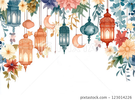 Ramadan Kareem Lanterns 123014226